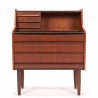 Mid-Century Deense vintage secretaire meubel
