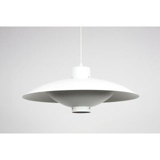 White hanging lamp by Fog & Morup - Retro Studio