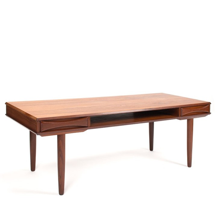 Mid-Century vintage Danish teak coffee table