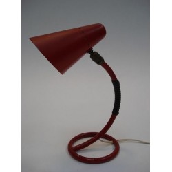 50's tablelamp red