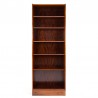 Rosewood Danish vintage bookcase by Poul Hundevad
