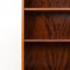 Rosewood Danish vintage bookcase by Poul Hundevad