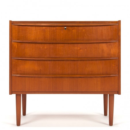Teak Mid-Century Danish vintage chest of drawers