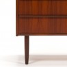 Danish vintage model chest of drawers with 3 drawers