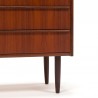 Danish vintage model chest of drawers with 3 drawers