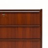 Danish vintage model chest of drawers with 3 drawers