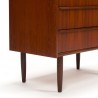 Danish vintage model chest of drawers with 3 drawers
