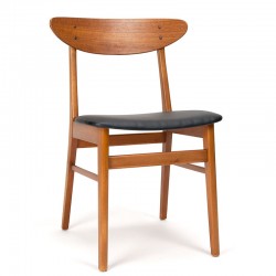 Farstrup model 210 vintage eettafel stoel