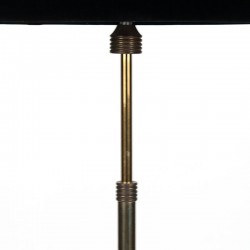 Brass-colored vintage Mid-Century floor lamp