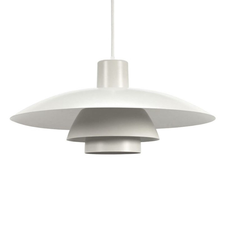 Witte vintage PH 4/3 ontwerp Poul Henningsen