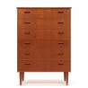 Teak Mid-Century Danish vintage chest of drawers from the