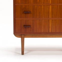 Danish chest of drawers in teak vintage Mid-Century design