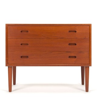 Mid-Century vintage ladekast uit de Vinde Møbelfabrik