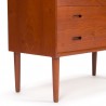 Mid-Century vintage chest of drawers from the Vinde Møbelfabrik