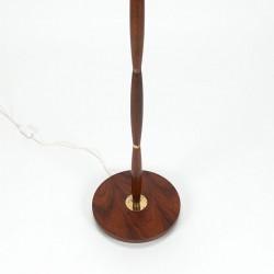 Rosewood Danish Mid-Century vintage floor lamp