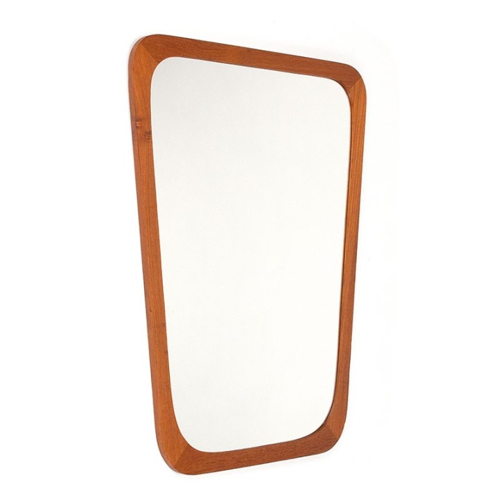 Aarhus model 386 teak Danish Mid-Century mirror