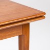 Mid-Century Danish teak vintage extendable dining table