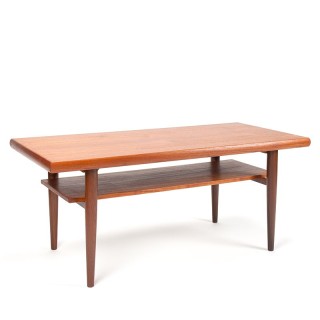 Mid-Century Danish teak vintage coffee table