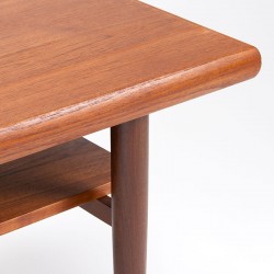 Mid-Century Danish teak vintage coffee table