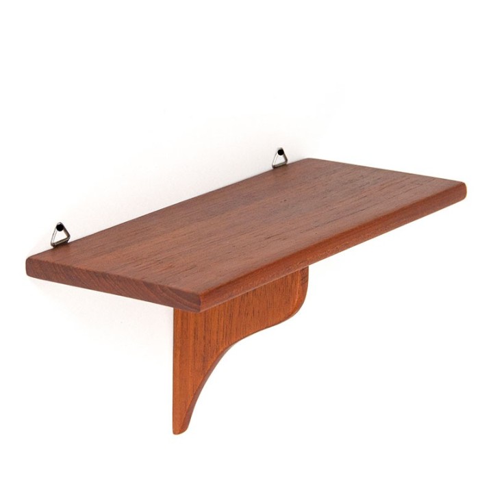 Vintage teak klein wandplankje