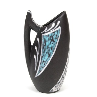 Burgundia vintage vase from Søholm model 2068