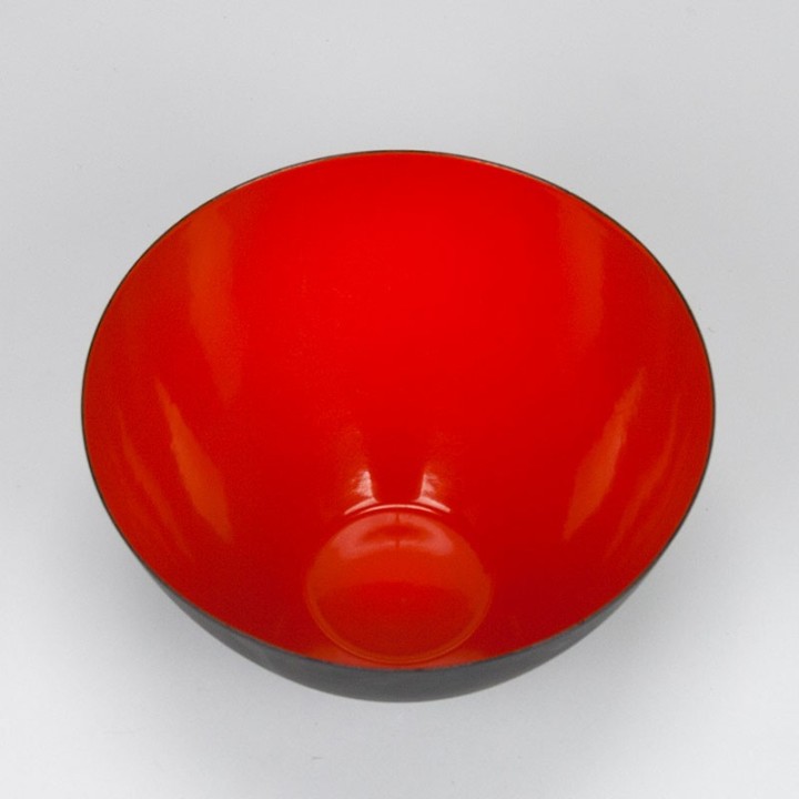 Herbert Krenchel Krenit vintage enamel serving bowl