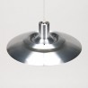 Mid-Century Danish vintage aluminum hanging lamp