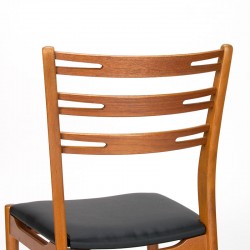 Danish vintage Farstrup dining table chair with high back