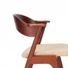 Model 32 Deense Mid-Century vintage design eettafel stoelen