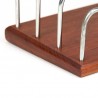 Mid-century Danish vintage letter holder in teak
