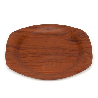 Teak Mid-Century design vintage serving tray