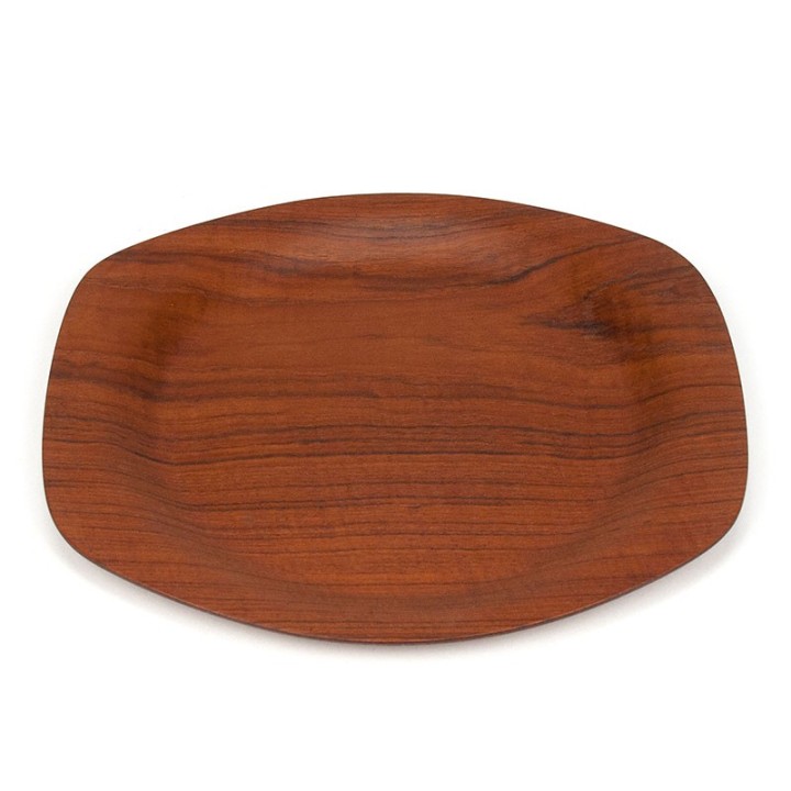 Teak Mid-Century design vintage serving tray