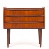 Teak Mid-Century Danish vintage chest of drawers with 3 drawers