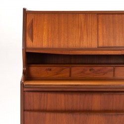 Mid-Century Danish vintage secretary furniture in teak