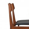 Findahls set of 6 Danish teak vintage dining table chairs