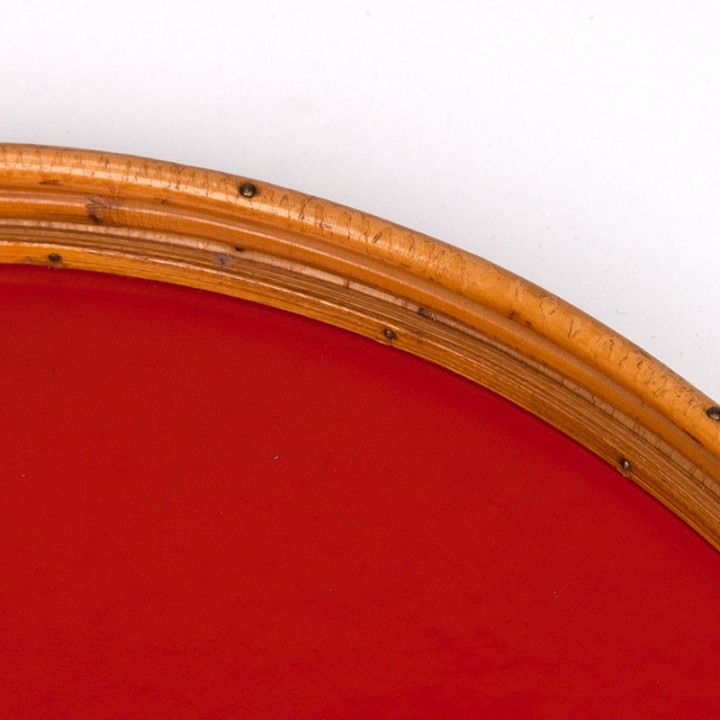 Bamboo tray vintage model from the 1950s/60s