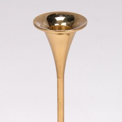Brass set of 2 Mid-Century vintage candlesticks