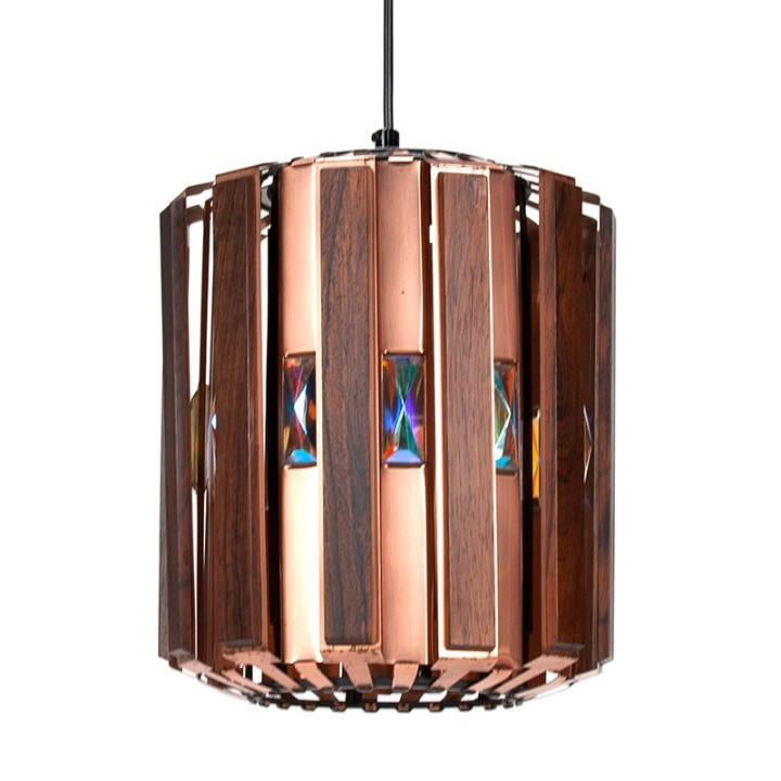 Werner Schou vintage design hanglamp voor Coronell Electro