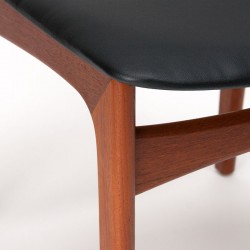 Teak dining table chair in teak vintage Danish model