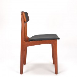 Teak dining table chair in teak vintage Danish model