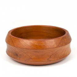 Serving bowl vintage Danish design in teak wood