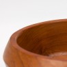 Serving bowl vintage Danish design in teak wood