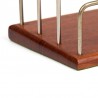 Letter holder vintage Danish model in teak