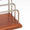Letter holder vintage Danish model in teak