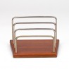 Letter holder vintage Danish model in teak