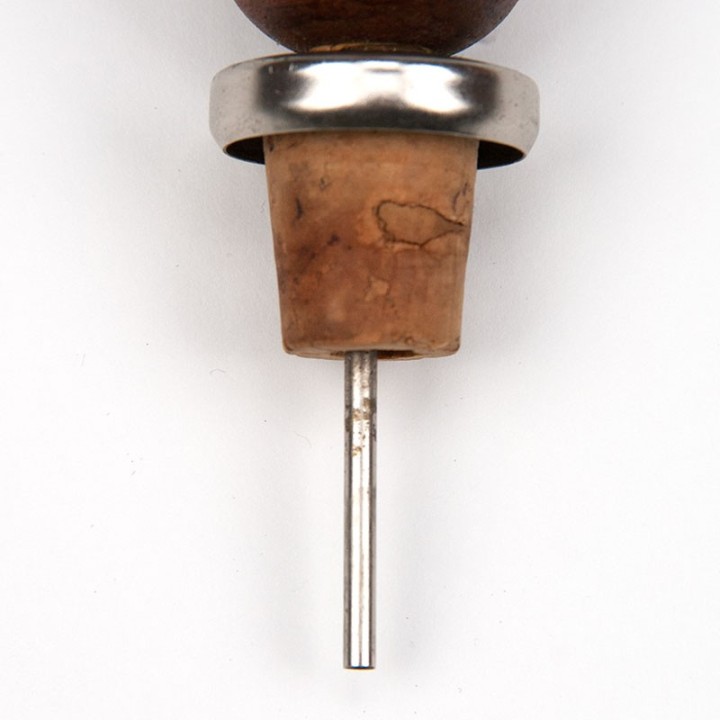 Vintage bottle stopper from the late fifties as a doll