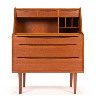Ølholm Møbelfabrik vintage Deens secretaire meubel