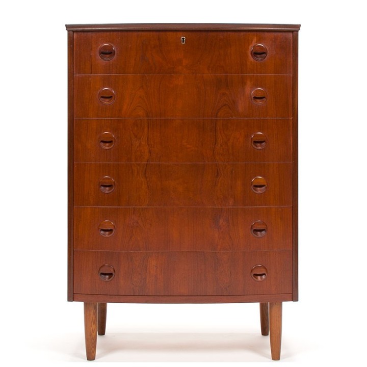 Mid-Century vintage Deense ladekast groot model