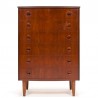 Mid-Century vintage Danish chest of drawers large model