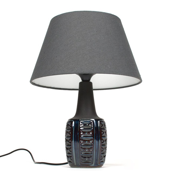 Keramiek tafellamp vintage Søholm model 1038